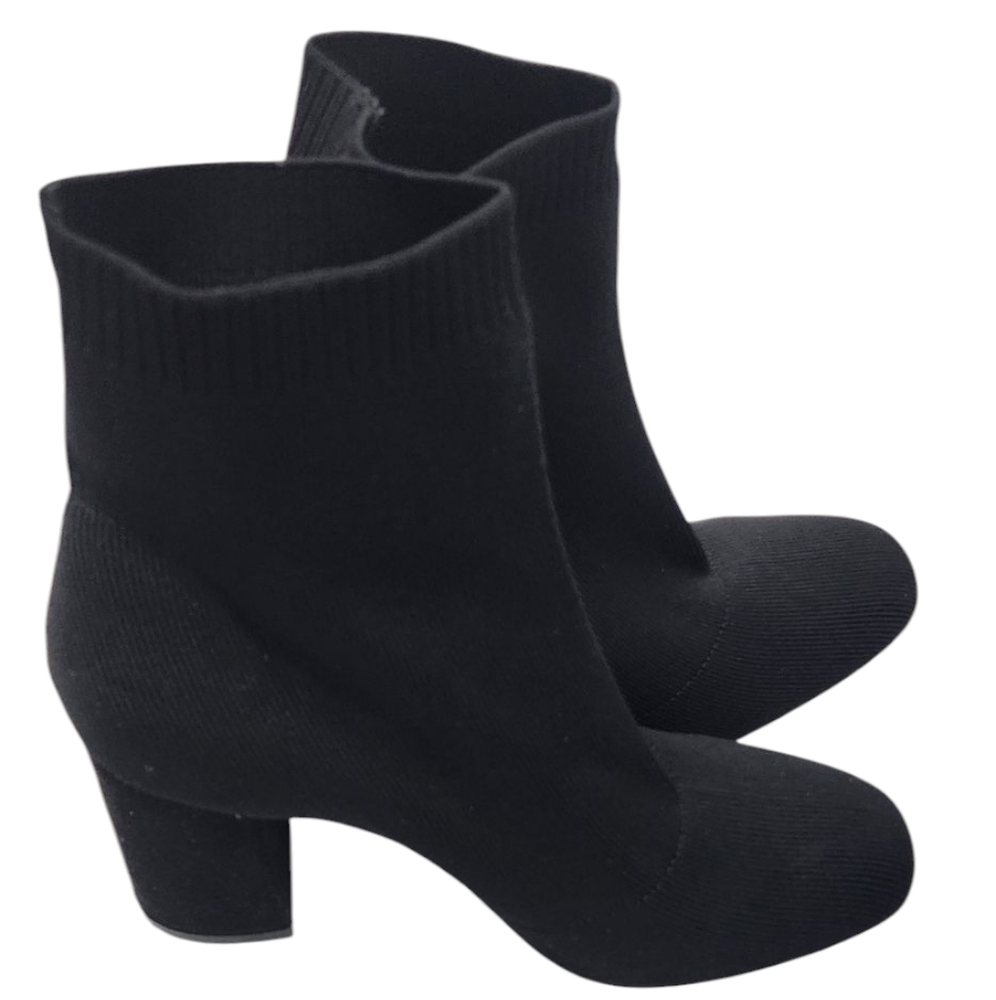 MIA Black Stretch Fit Ankle Boots
